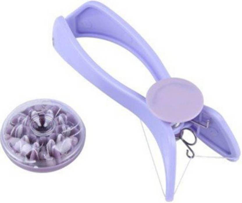 Piesome Eyebrow Face And Body Hair Threading And Removal System, Tweezers for Eyebrows, Threading Tool, Threading Machine for Women, Threading Epilators for Women (Purple) - Advanced Nourishing Premium Skin & Beauty Care