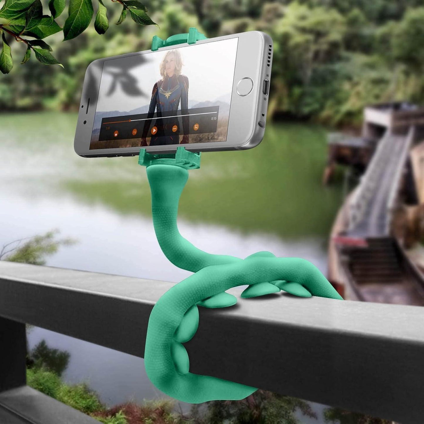 Cute Caterpillar Shape Flexible Mobile Phone Holder - Premium Quality High-Durability Product