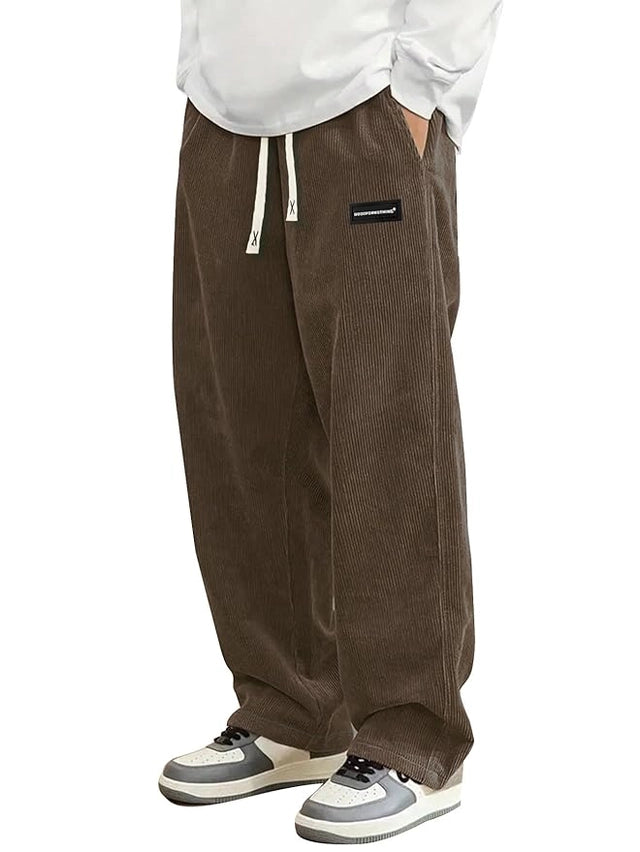 Mens Corduroy Casual Pants