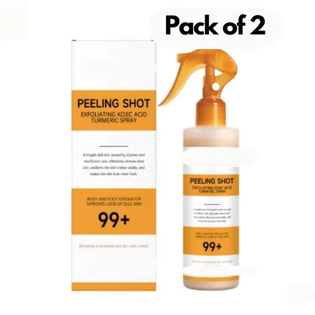 Exfoliating Kojic Acid Turmeric Spray 400 ml - Advanced Nourishing Premium Skin & Beauty Care