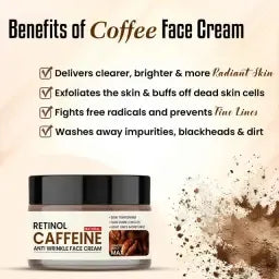 Retinol Caffeine Anti Wrinkle Face