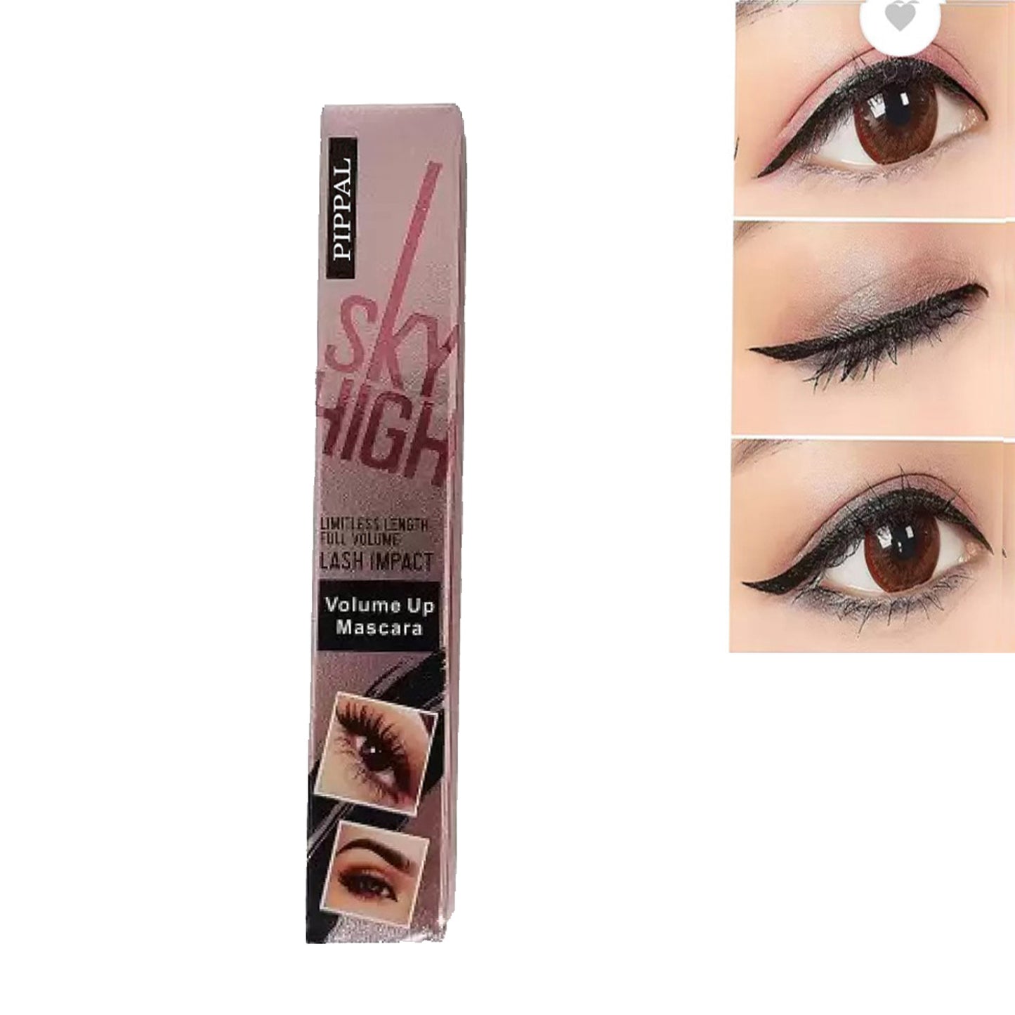 Pippal Sky High Mascara Ultra Volume Up Volumizing Mascara for Bold And Dramatic Lashes Long Lasting Waterproof 10Gm - High-Performance Professional Automotive Care & Accessory