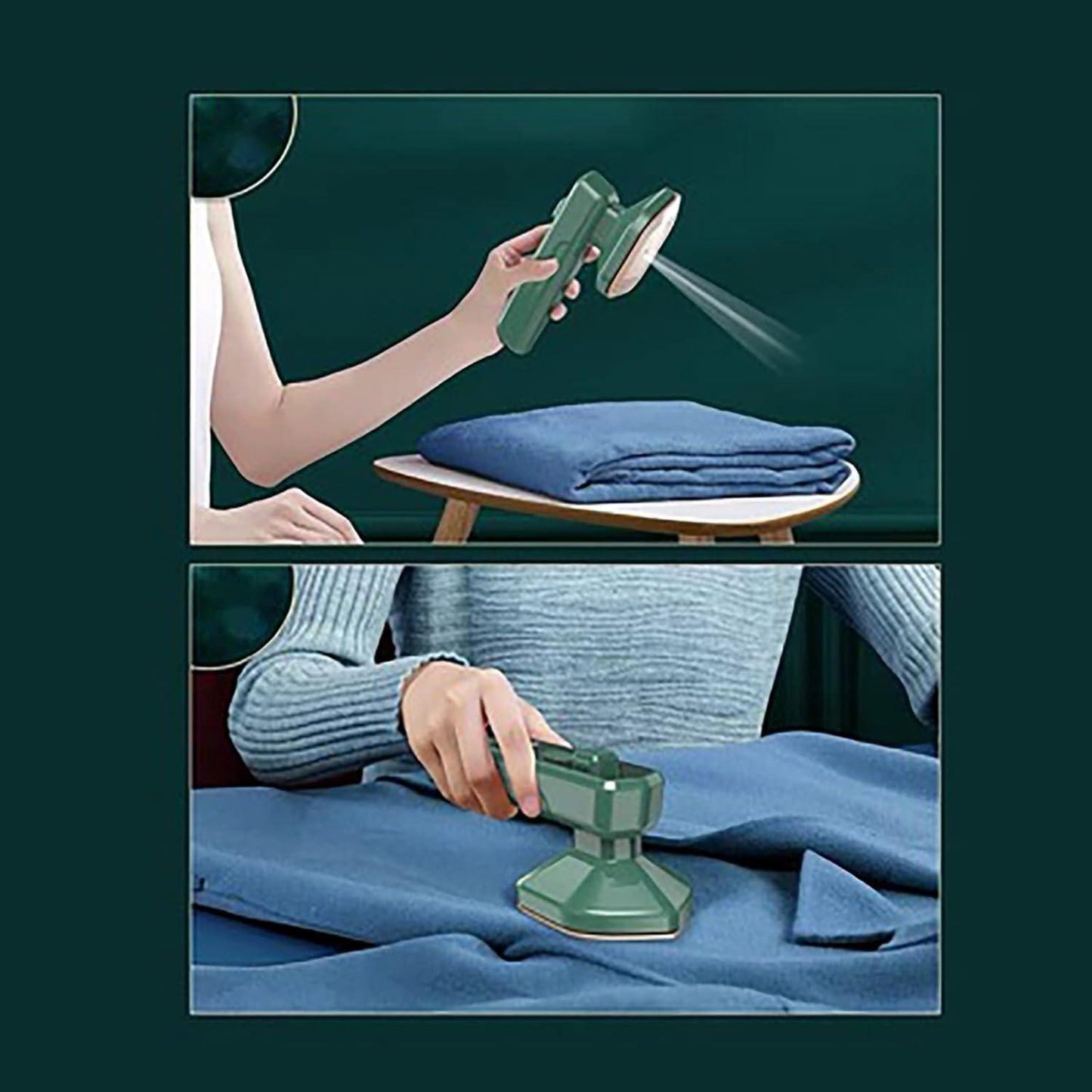 Iron-Travel Steamer Iron for Clothes , Portable Handheld Iron - Premium Quality High-Durability Product