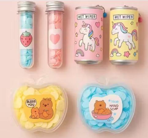 Combo Of 3 - Wet Wipes Can And Paper Soap - Advanced Nourishing Premium Skin & Beauty Care