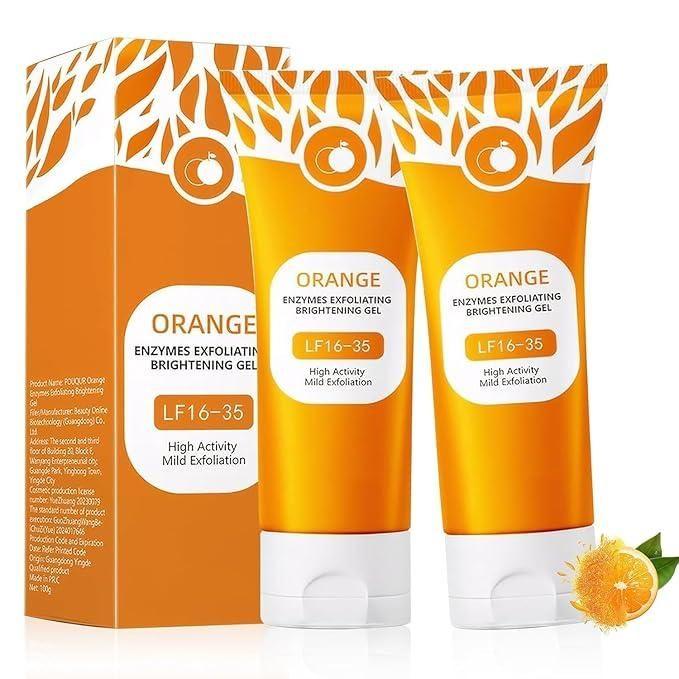 Orange Enzymes Exfoliating Brightening Gel 100 gm - Advanced Nourishing Premium Skin & Beauty Care