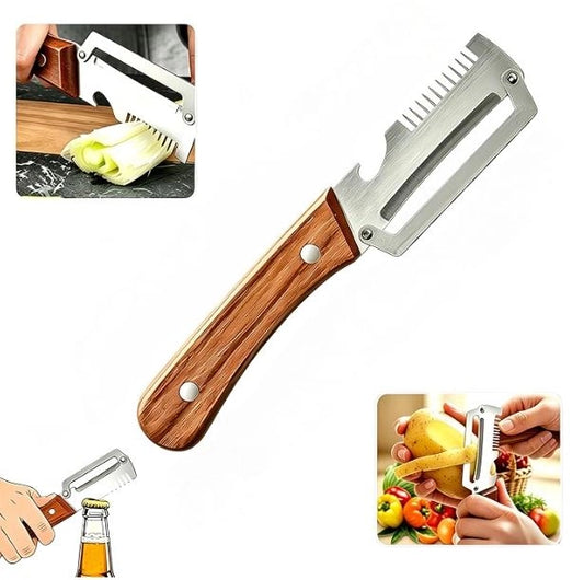 In Vegetable Peeler With Wooden