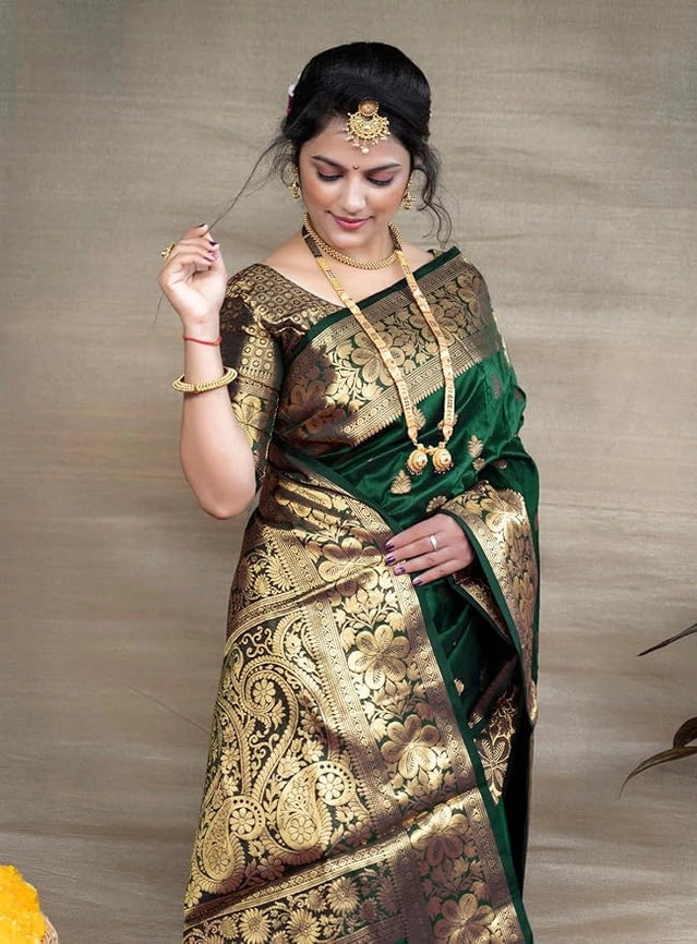 Banarasi Silk Woven Design Saree for Women