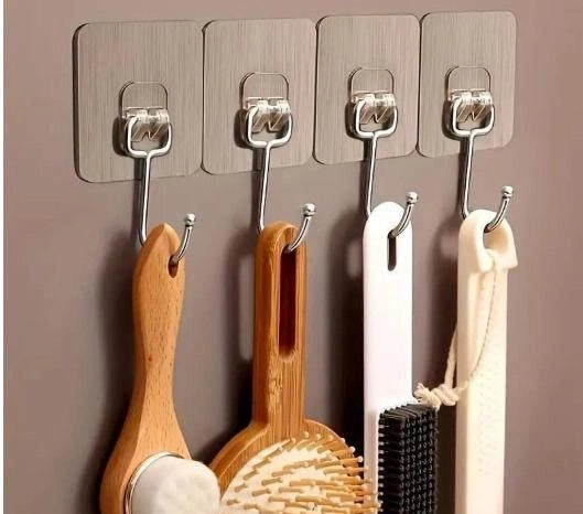 Large Adhesive Hook For Wall