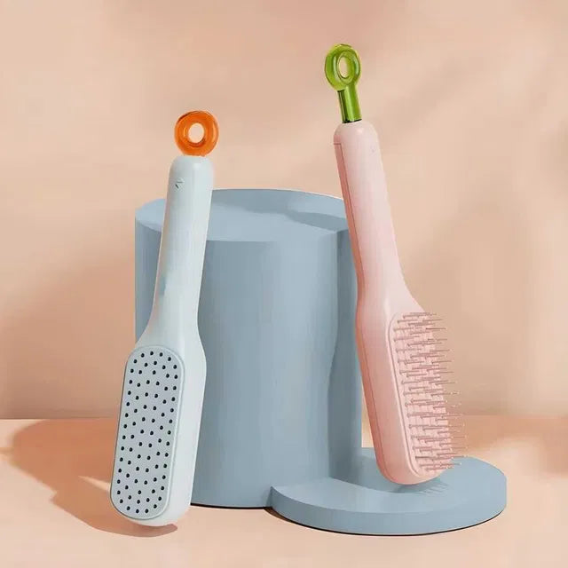 Self-cleaning Anti-static Massage Comb for Adults and Kids- - Advanced Nourishing Premium Skin & Beauty Care