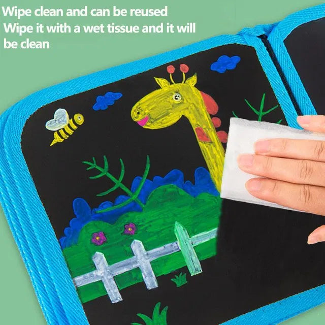 Erasable Doodle Book😍 - Premium Quality High-Durability Product