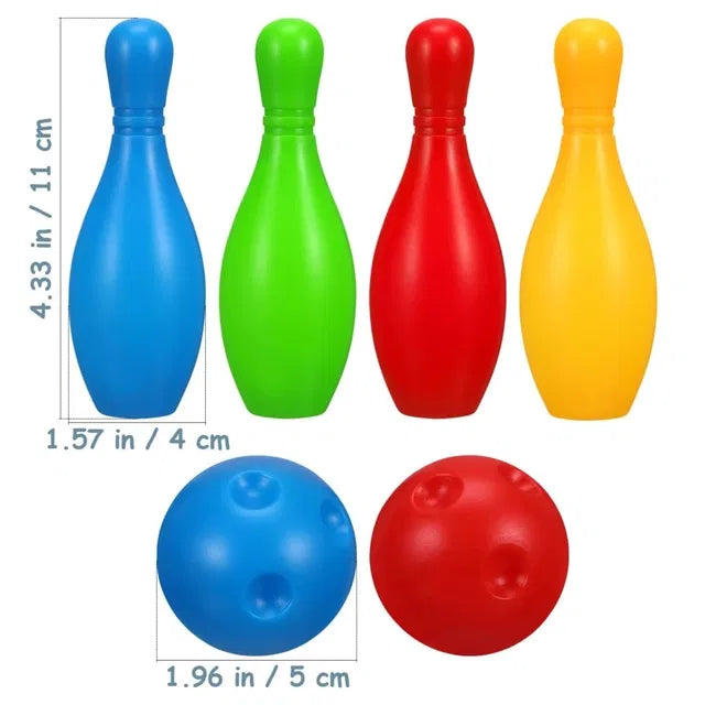 Bowling Game 10 Pin 2 Balls Bowling Set - Premium Quality High-Durability Product