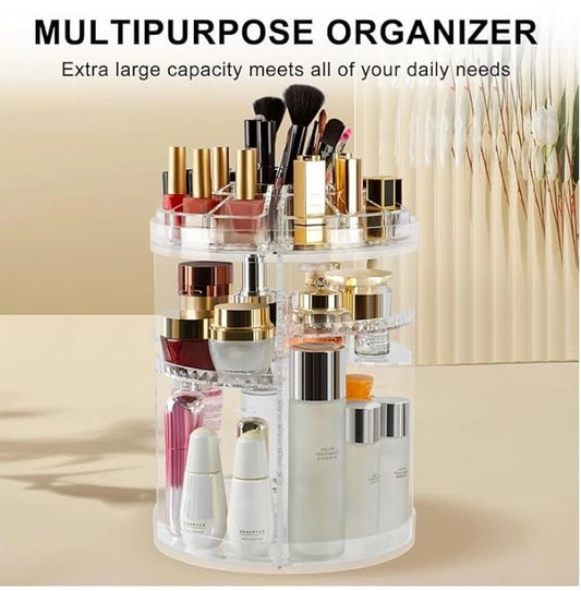 Rotating Cosmetic Storage Box
