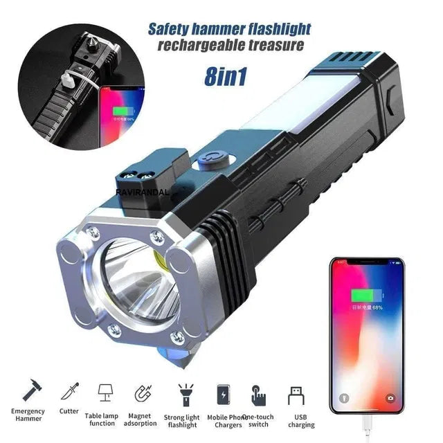 High-Intensity Discharge (HID) Torch: Highlights a Specific, Powerful, & Efficient Light Source. - Premium Quality High-Durability Product