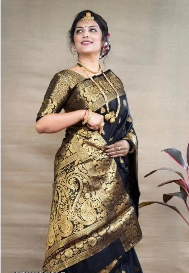Banarasi Silk Woven Design Saree for Women