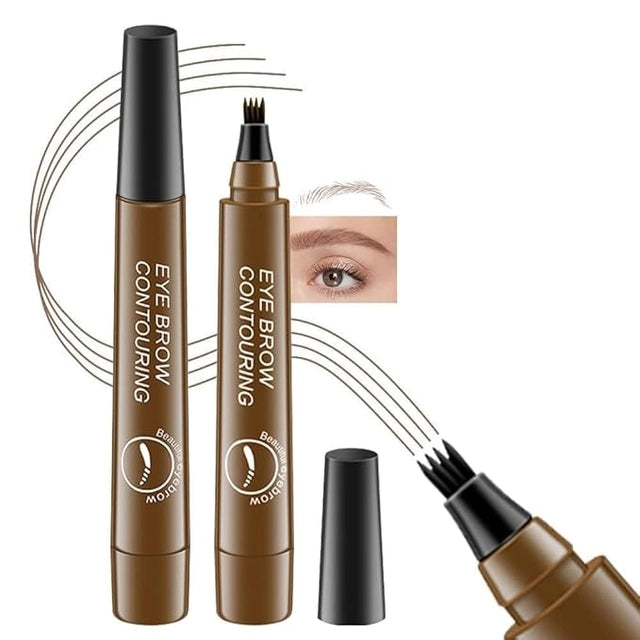 Waterproof Microblading Eyebrow Pencil with a Micro-Fork Tip Applicator - Advanced Nourishing Premium Skin & Beauty Care