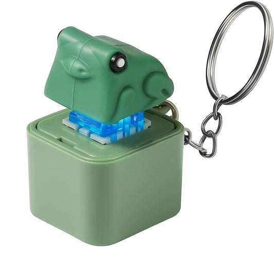 Frog Croaking Keychain With Sound