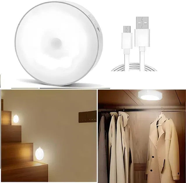 Motion Sensor Light for Home with USB Charging Wireless LED Night Light ( ) - Premium Quality High-Durability Product