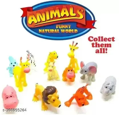 Funny Jungle Animals Toys Forest