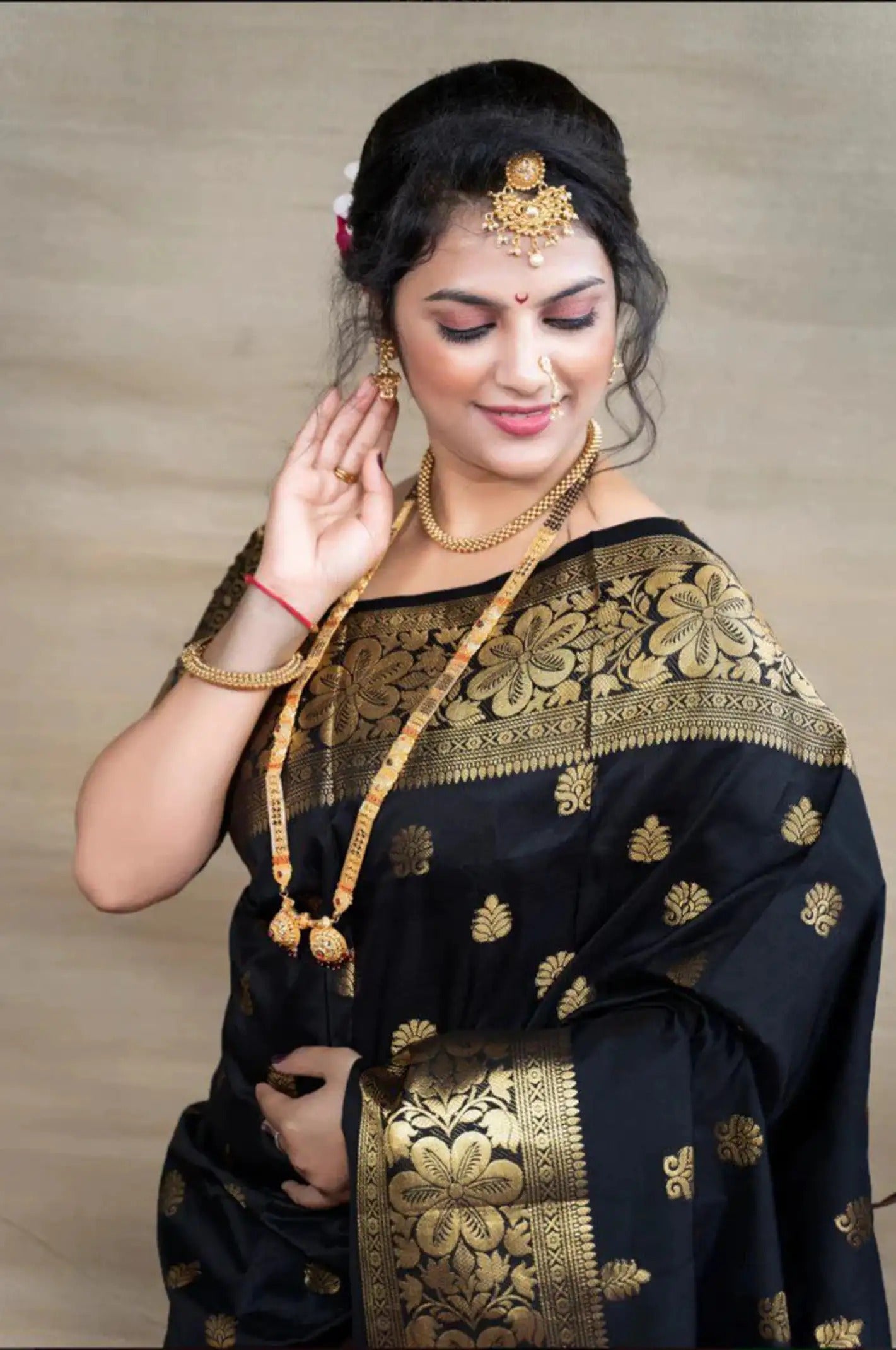 Banarasi Silk Woven Design Saree for Women