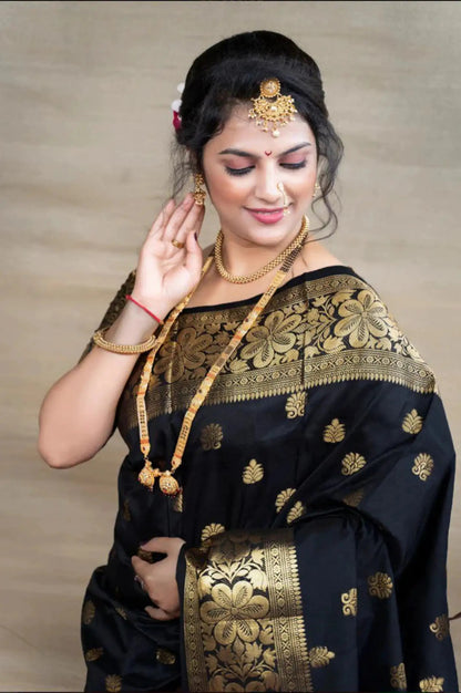 Banarasi Silk Woven Design Saree