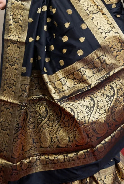 Banarasi Silk Woven Design Saree