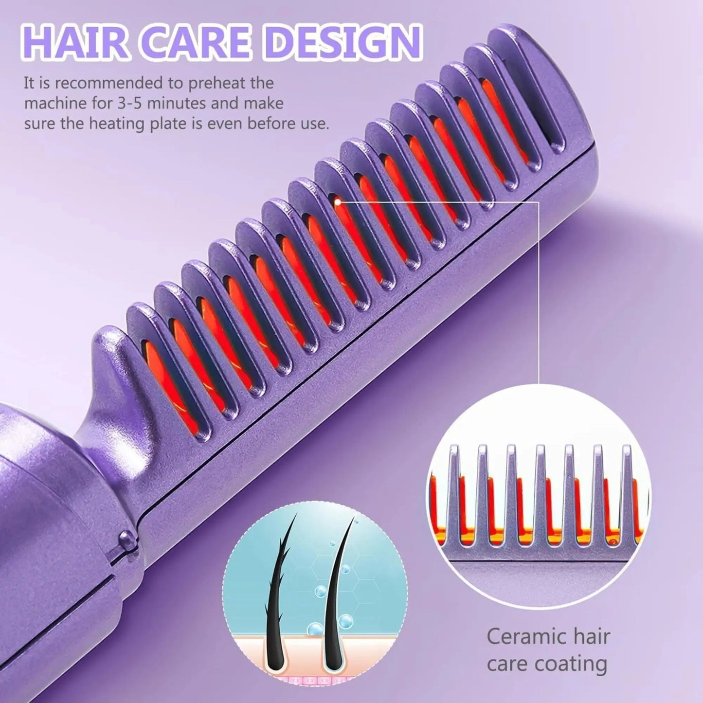 Rechargeable Mini Hair Straightener