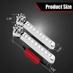 2 Pieces Car Wind Powered Light