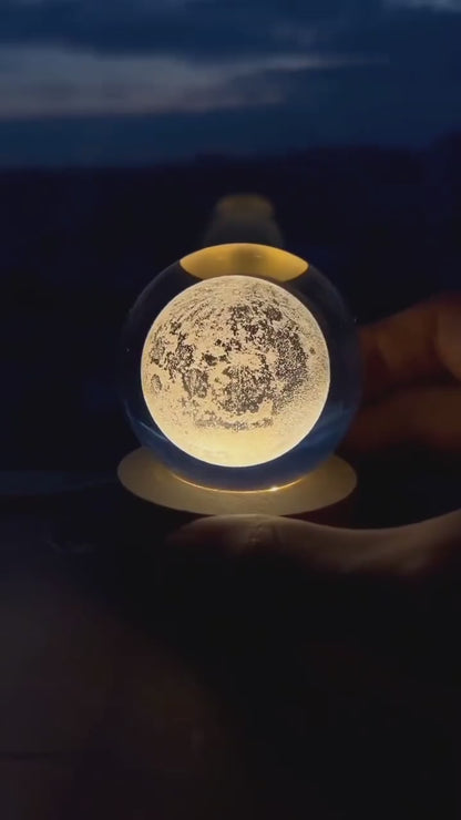 D Crystal Lamp Ball